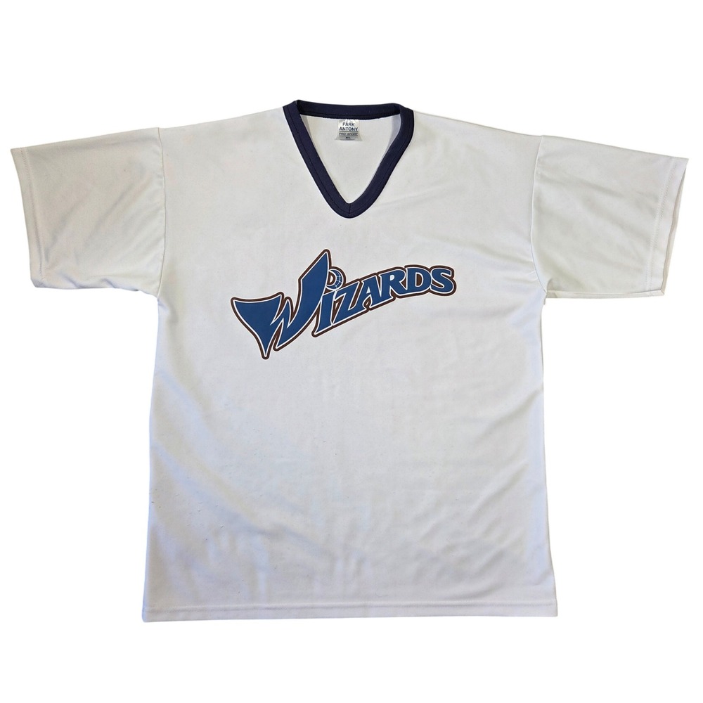 Park Antony Washington Wizards Jersey XL White Chevy Chase Bank V-Neck Mens USA
